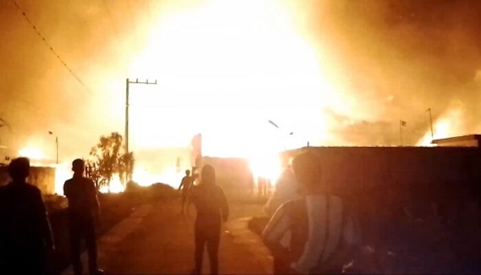 2 Pabrik Pengolahan Karet Terbakar 