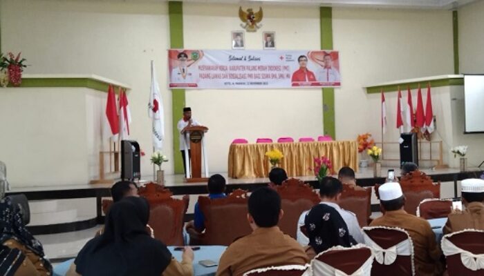 PMI Palas Gelar Musyarawah Kerja Kabupaten Dan Sosialisasi PMR
