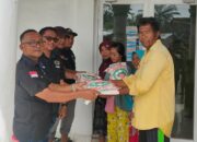 Salurkan Bantuan PWI Sergai Sisir Posko Banjir