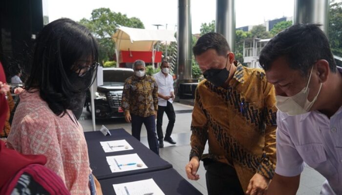 Pj. Gubernur, Sekda Dan Pimpinan DPRA Hadiri Undangan PAKU Integritas KPK