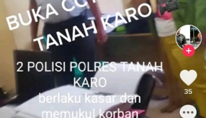 Viral, Wanita Mengaku Dianiaya Di Ruang Penyidik Polres Tanah Karo