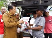 Diskominfo Dan Kadin Batubara Bantu Korban Banjir