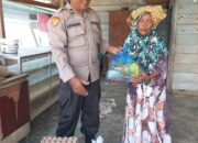 Kasetum Polda Aceh Salurkan Bantuan Korban Banjir Agara
