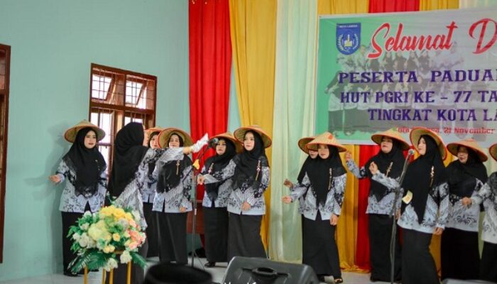Paduan Suara Guru Langsa Baro Tampil Gemilang