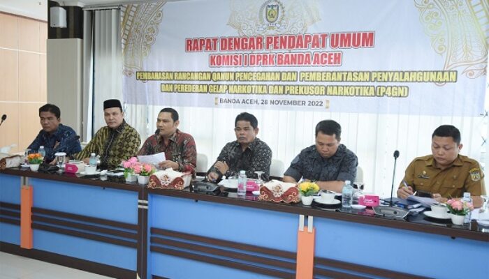 Komisi I DPRK Gelar RDPU Raqan P4GN