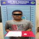Tersangka pengedar narkotika jenis sabu ditangkap. Waspada/Seh Muhammad Amin
