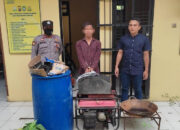 Tim Opsnal Polsek Sungai Raya Ringkus Pencuri Genset