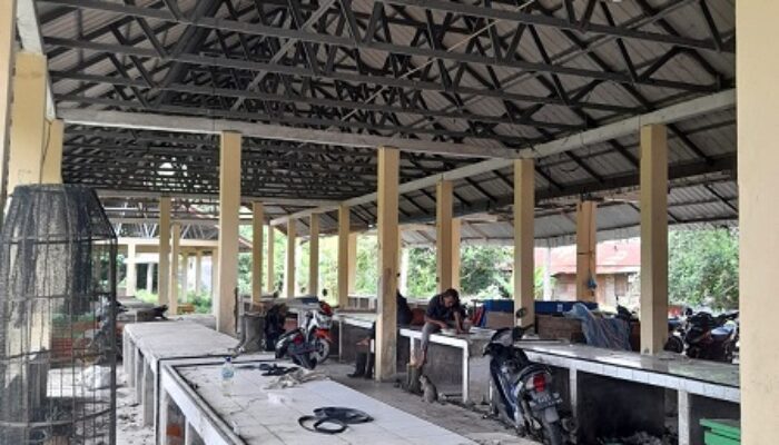 Ratusan Juta Rupiah Anggaran Pemerintah Sia-sia Akibat Pasar Ikan Terlantar