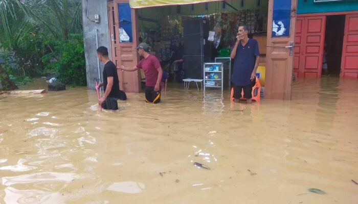 Banjir Di Langsa Kian Meluas, Tiga Kecamatan Dikepung Air