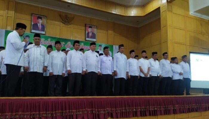 Pj Wali Kota Pimpin Doa Untuk Dua Tokoh Pada Pelantikan IPHI