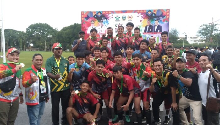 Medan Juara Sepakbola Porprovsu 2022