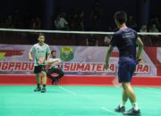 Laga Sengit Warnai Semifinal Kejurkot PBSI Medan