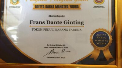 Tokoh Karang Taruna Dianugrahi Penghargaan