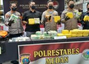 Polrestabes Medan Gagalkan Peredaran 42 Kg Sabu Asal Malaysia