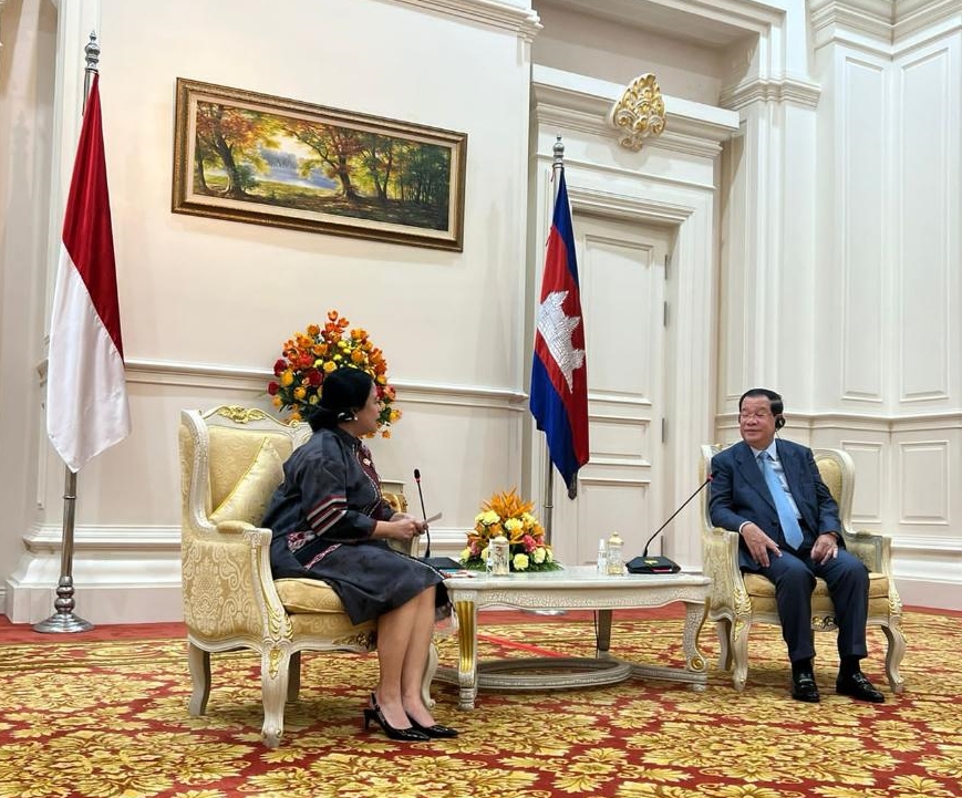 Ketua DPR RI Dan PM Kamboja Bahas Sejumlah Isu