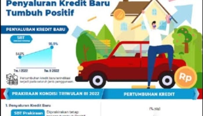 Penyaluran Kredit Oktober 2022 Tumbuh 11,7 Persen 
