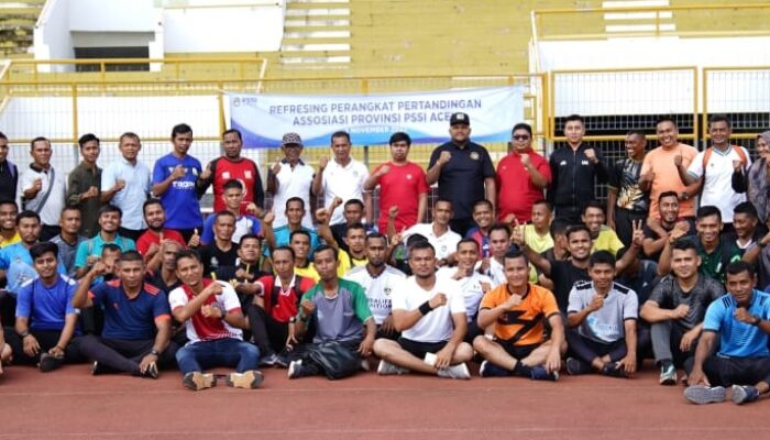 Asprov Aceh Gelar Kopertes Wasit, PP Dan PW