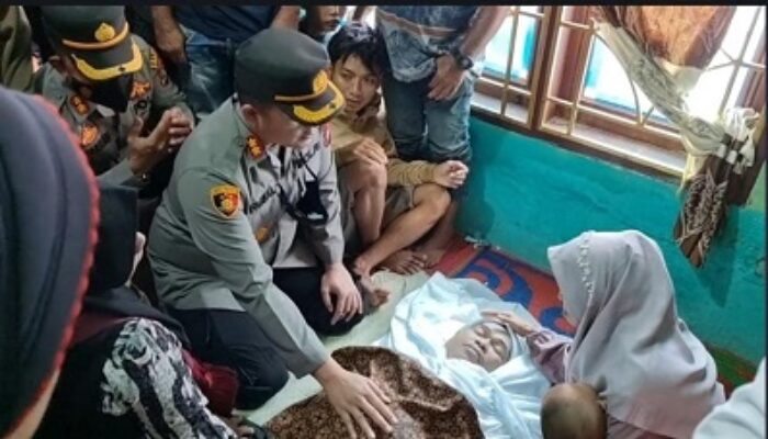 Bandar Narkoba Tertembak, Kapolres Pelabuhan Belawan Melayat Ke Rumah Duka