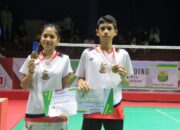 Kakak Beradik Nazura-Yuga Sabet Emas Kejurkot PBSI Medan