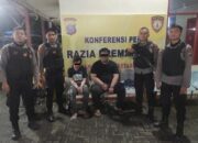 Personil Sat Samapta Ringkus Pengendara RX King Bawa Narkoba