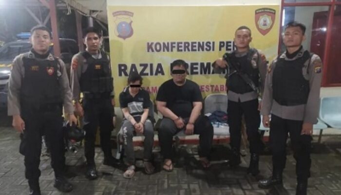 Personil Sat Samapta Ringkus Pengendara RX King Bawa Narkoba