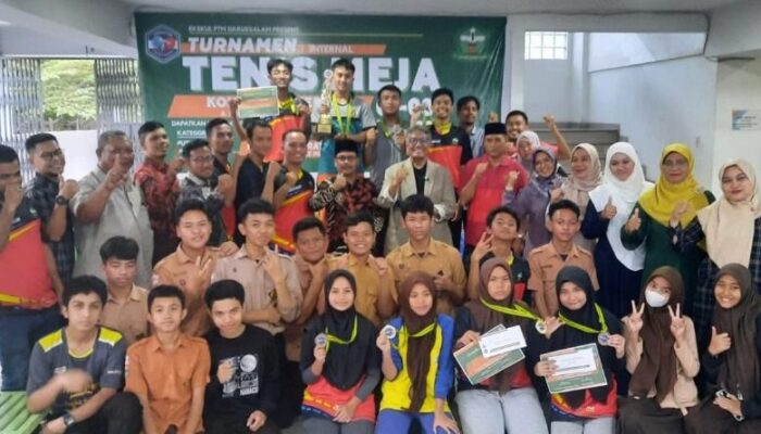 Sukses Turnamen Tenis Meja Darussalam