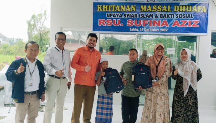 Bersama DD Waspada, RSU Sufina Aziz Adakan Khitanan Massal
