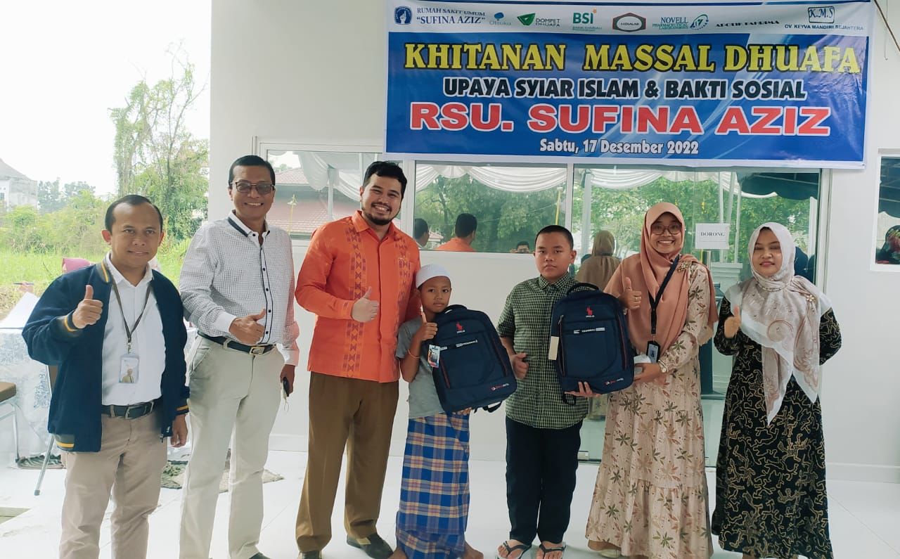 <em>Bersama DD Waspada, RSU Sufina Aziz Adakan Khitanan Massal</em>