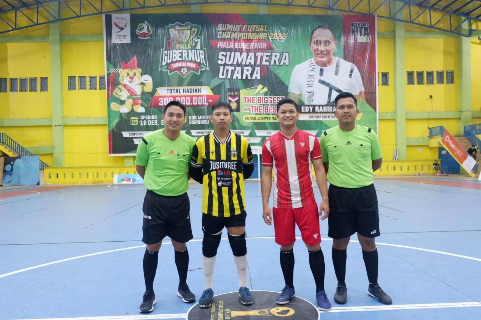 Turnamen Futsal Piala Gubsu Dimulai