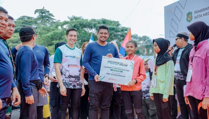 Daniel, Siska Juara Medan Run Heritage 2022