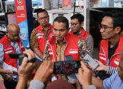 Executive General Manager Pertamina Patra Niaga Regional Sumbagut, Freddy Anwar menyampaikan kesiapan Pertamina Sumbagut dalam memberikan pelayanan terutama stok dan distribusi BBM menghadapi Natal dan Tahun Baru.