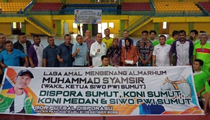 Laga Amal Kenang M Syamsir Sukses