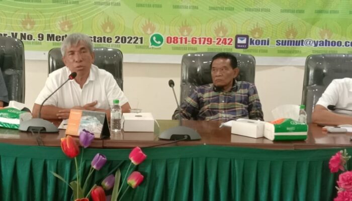 KONI Sumut Sudah Jaring 208 Atlet Elit