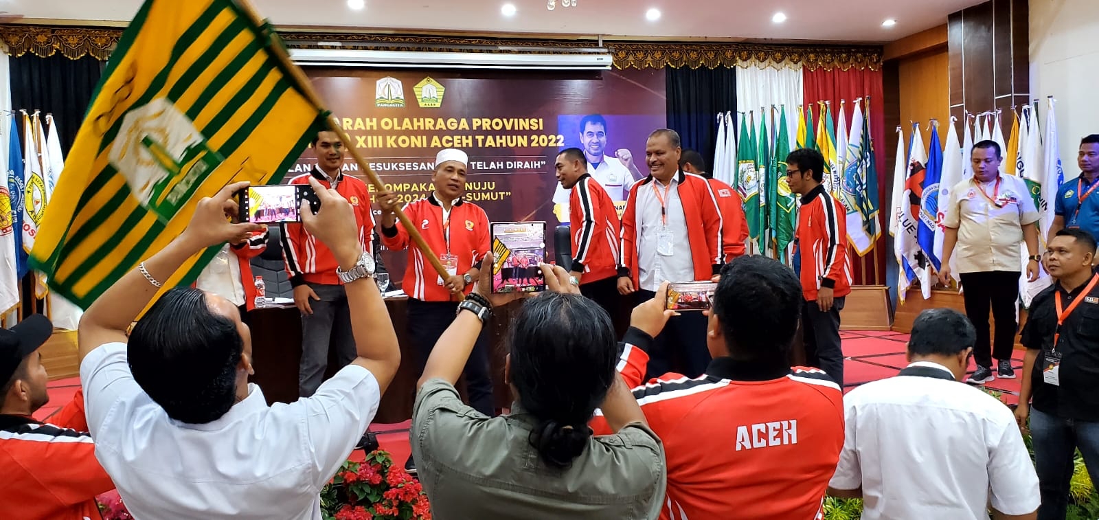 Aklamasi, Abu Razak Ketua KONI Aceh Periode 2022-2026