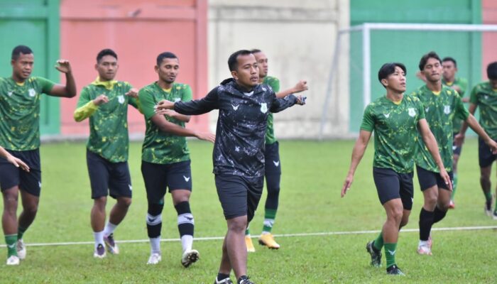 Pemain PSMS Lengkap Jalani Latihan