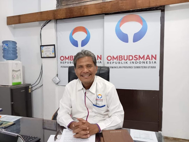KEPALA Ombudsman RI Perwakilan Sumut Abyadi Siregar. Waspada/Ist