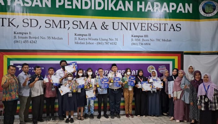 323 Siswa Ikut Grand Final KSNP Di SMA Harapan Medan