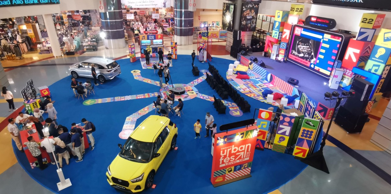 Daihatsu Urban Fest Warnai Akhir Pekan Milenial Di Trans Studio Mall Makassar