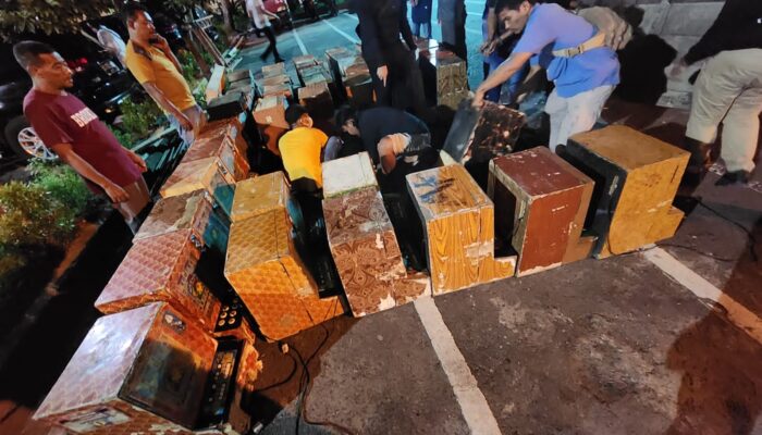 Lapak Narkoba Dan Perjudian Di Deliserdang Dirobohkan