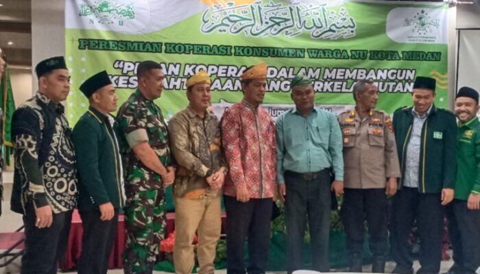 Koperasi Konsumen Warga PCNU Kota Medan Diresmikan