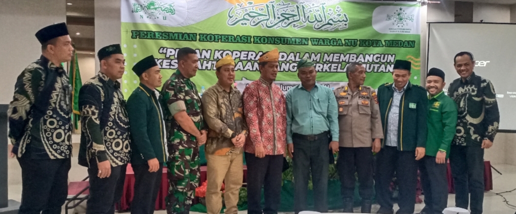 Koperasi Konsumen Warga PCNU Kota Medan Diresmikan