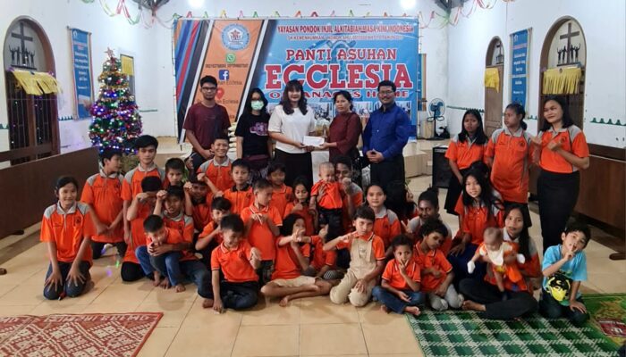 Suryani Paskah Kader Partai PKB Sumut Adakan Baksos Natal Ke Panti Asuhan Ecclesia