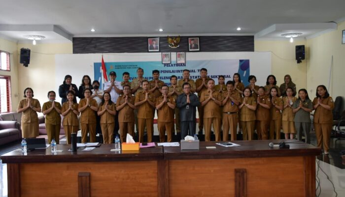 Pemkab Toba Dan BPS Evaluasi Penyelenggaraan Statistik Sektoral
