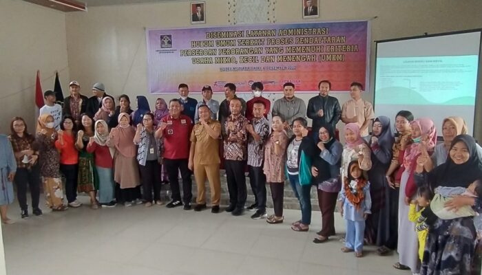 Kanwil Kemenkumham Sumut Gelar Diseminasi Proses Pendaftaran Perseroan Perorangan di Dairi