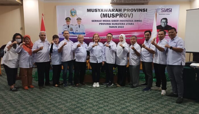 Erris Napitupulu Terpilih Aklamasi Jadi Ketua SMSI Sumut 2022-2027