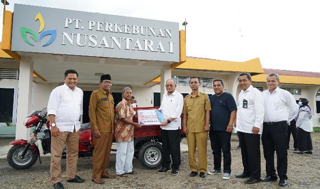 PTPN I Salurkan Bantuan TJSL/CSR Di Lingkungan Perusahaan