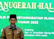 MPU Berikan Penghargaan Kepada Pj Gubernur
