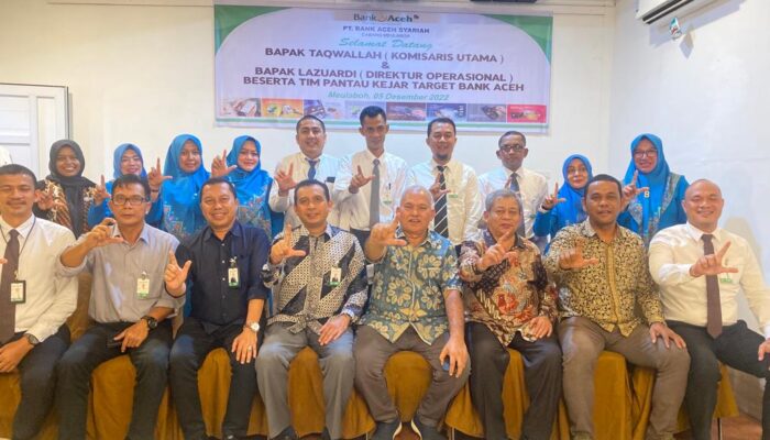 Bank Aceh Salurkan KUR Rp17,6 M, Komut Gelorakan Spirit Berbenah