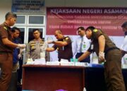 Kejari Asahan Musnahkan BB Senilai Rp2 Miliar