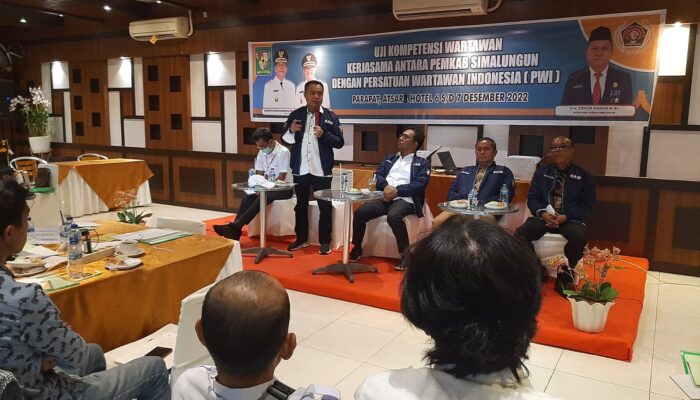 Pemkab Simalungun Dan PWI Kerjasama Gelar UKW Di Parapat